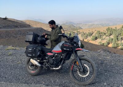 Motowings in het atlasgebergte in Marokko