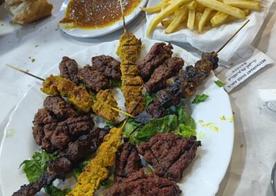 BBQ eten in Nador
