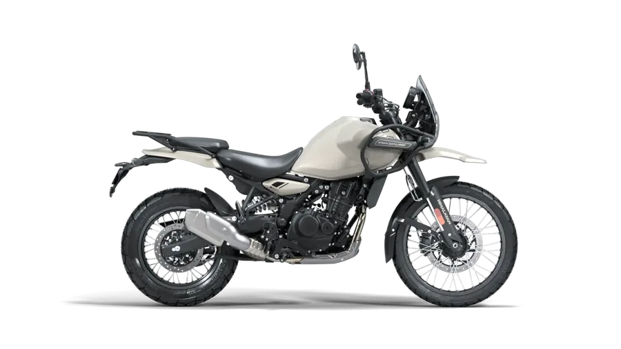 Royal Enfield Himalayan 450 Kaza Brown – Color sabbia / marrone
