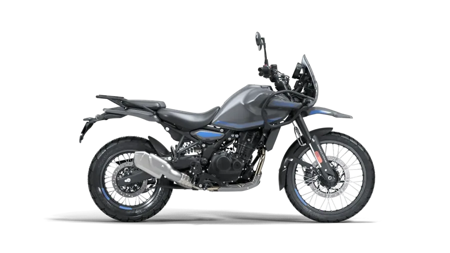 Royal Enfield Himalayan 450 Slate Poppy Blue – Grigio con dettagli blu